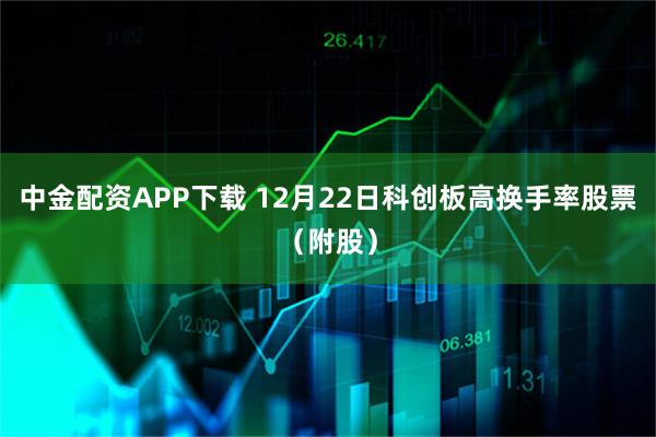 中金配资APP下载 12月22日科创板高换手率股票（附股）